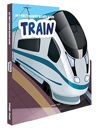 Train My First Shaped Board Books (B)
